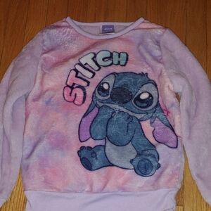 Disney Stitch Kids Sweatshirt - Pink and Purple